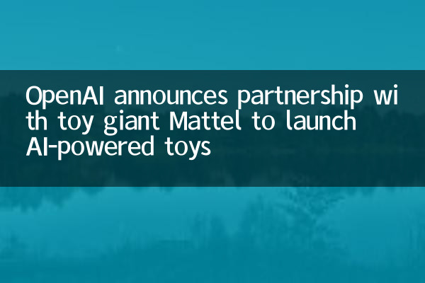 Openai همکاری با غول اسباب بازی Mattel را برای راه اندازی اسباب بازی های دارای هوش مصنوعی اعلام کرد